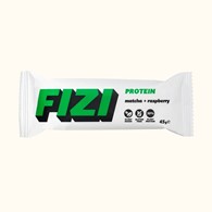 FIZI Baton proteinowy matcha + raspberry, 45g
