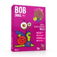 Bob Snail przekąska jabłko-czarna porzeczka 100g