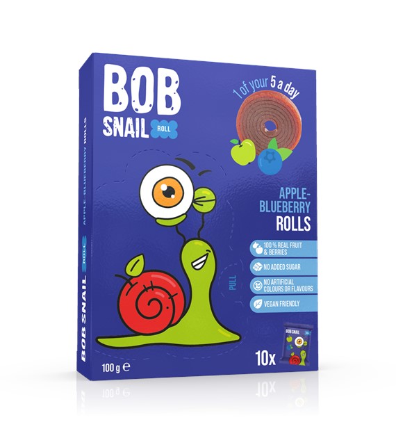 Bob Snail jabłko-borówka 100g