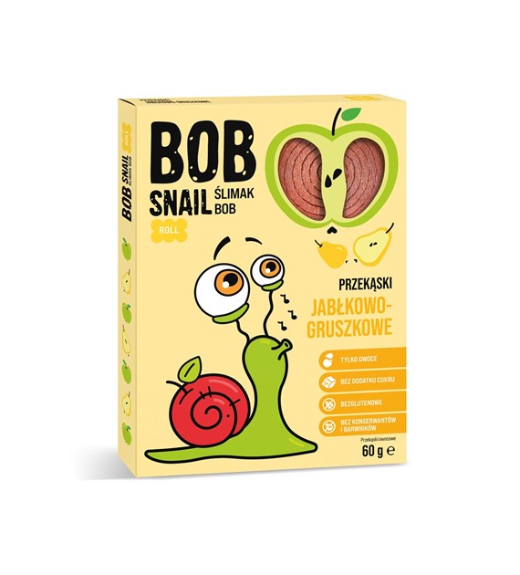 Bob Snail jabłko-gruszka 60g