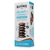 Glutenex biszkopty w czekoladzie, 80g