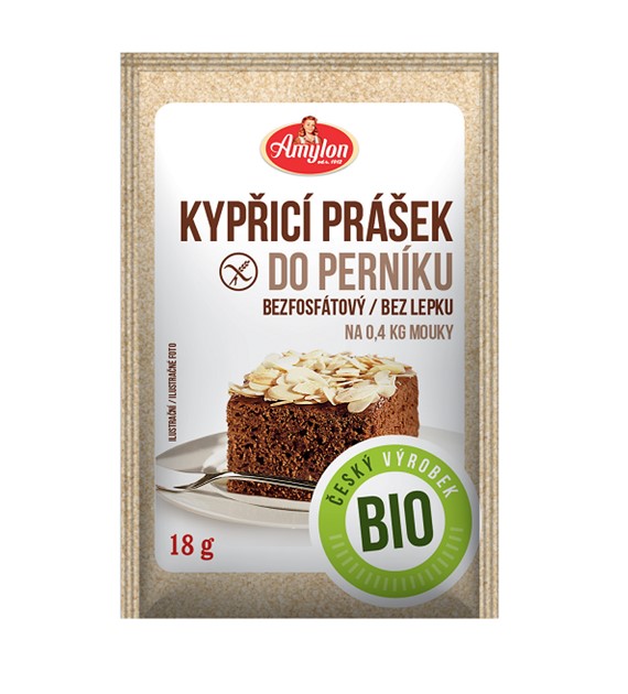 Proszek do pieczenia PIERNIKA bezglutenowy Bio 18g