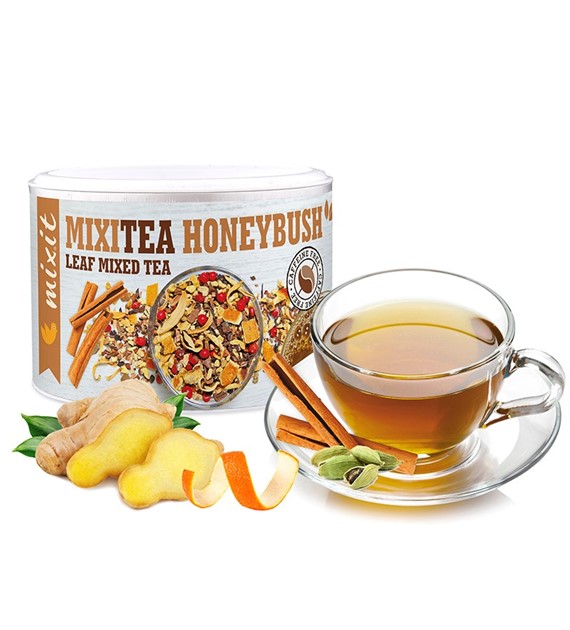 MixiTea Honeybrush z przyprawami & imbirem, 150g