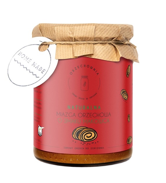 Orzechownia miazga o smaku makowca, 500g