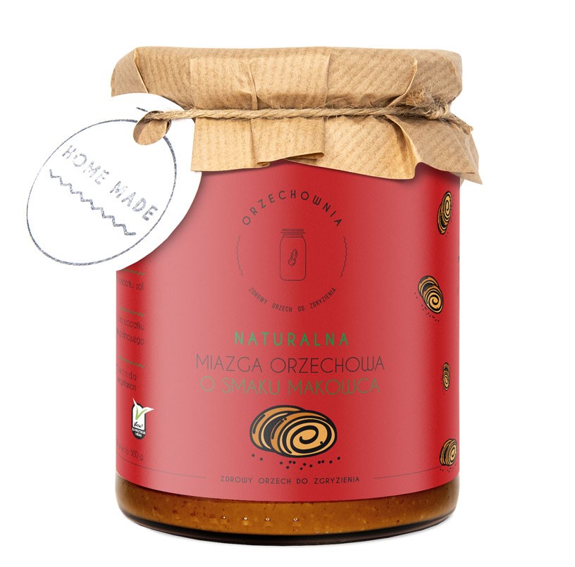 Orzechownia miazga o smaku makowca, 500g