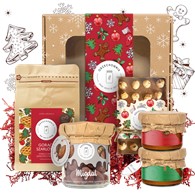 Orzechownia Świąteczny zestaw prezentowy czerwony