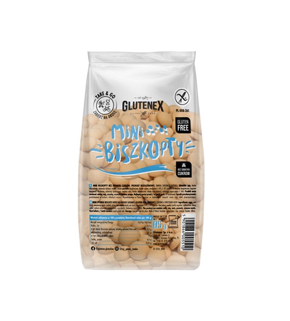 Glutenex mini biszkopty, 85g