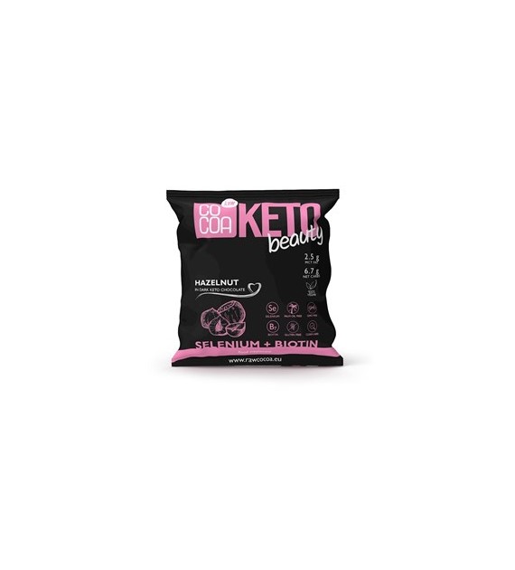 Cocoa Orzechy laskowe w czekoladzie Keto, 70g