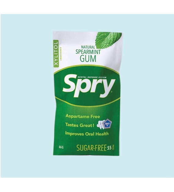 Guma do żucia Spry 55 szt. smak M. Kędzierzawa