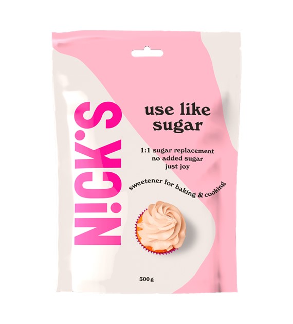 NICK'S Słodzik Use like sugar, 300g