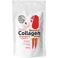 Collageen Strawberry + vitamin C, 200g