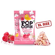 Mixit, Duży BIO popcorn - Malina, 75g