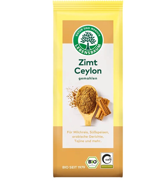 Cynamon cejloński mielony bio 50g, Lebensbaum