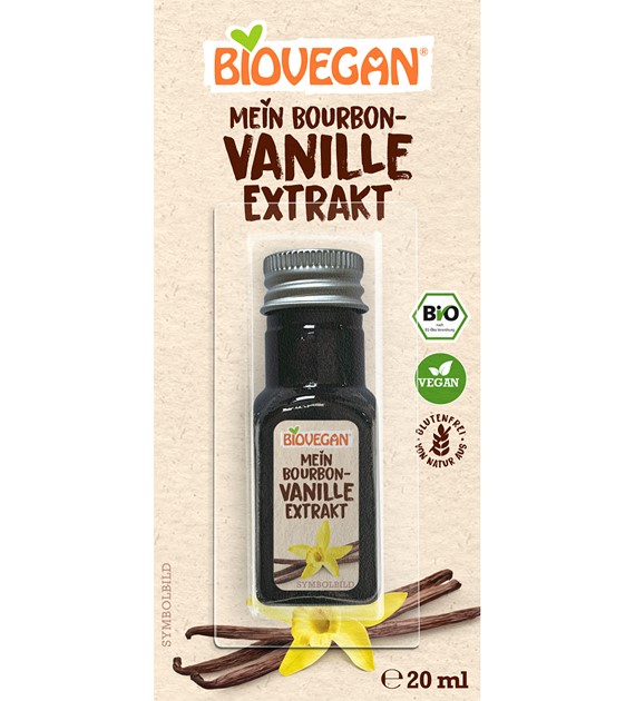 Ekstrakt z wanilii Bourbon Bio 20ml, Biovegan