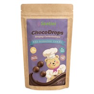 Chocodropsy z mlecznej czekolady Santini, 200g
