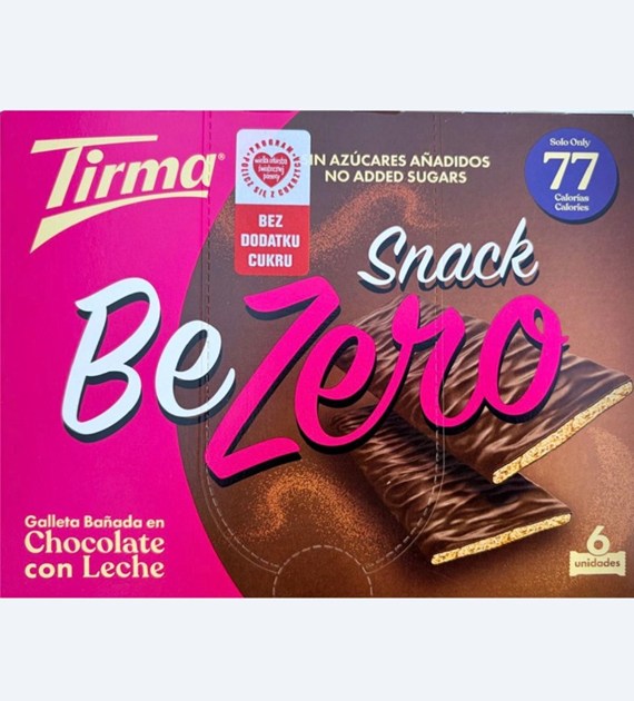 Snack Be Zero - ciastka w pol. cze. mlecznej
