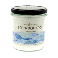 Sól w płatkach Morska 180 g  Pięć Przemian