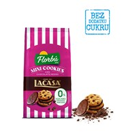Ciastka mini Lacasa z kawał. cz. gorz. 80g Florbu
