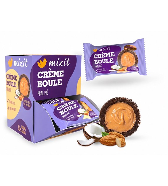 Mixit Creme boule - Praliné, 30 g