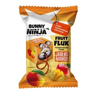 Przekąska owocowa jabłko mango Bunny Ninja 15g