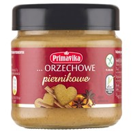 PASTA ORZECHOWA PIERNIKOWA BG 185 g PRIMAVI