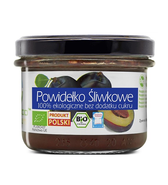 Powidełko Śliwkowe 100% ekologiczne bez dodatku cu