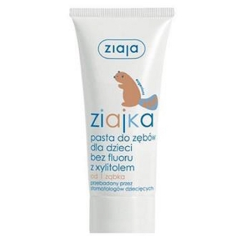 Ziajka pasta do zębów dla dzieci, z ksylitole 50ml