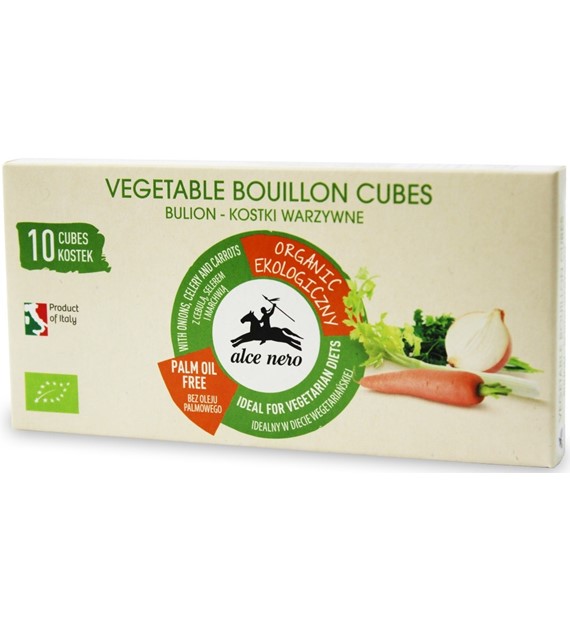 Bulion kostki warzywne BIO 100g, Alce Nero