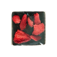 Mini czekolada gorzka z truskawkami 20g
