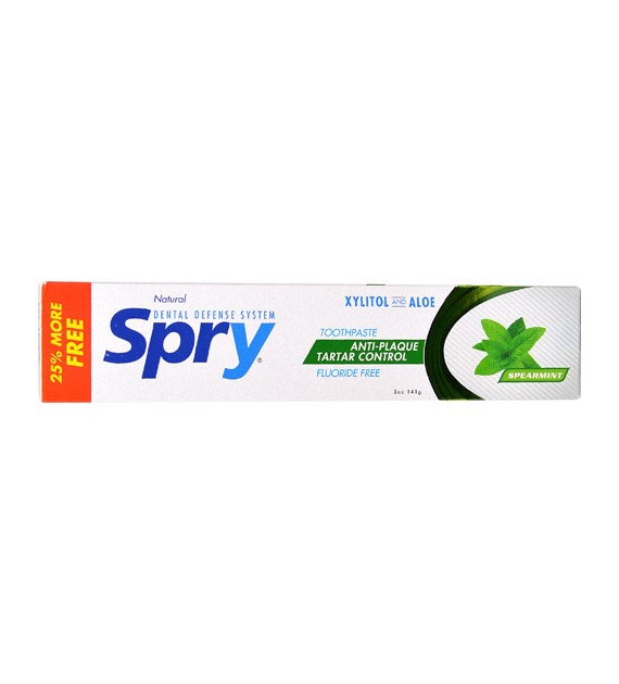 Spry pasta do zębów bez fluoru M.Kędzierzawa 141g