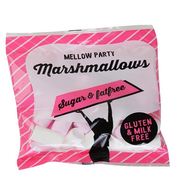 Pianki bezcukrowe bez glutenu Mellow Party, 50g
