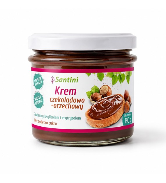 Krem Czekoladowo - Orzechowy 190g Santini