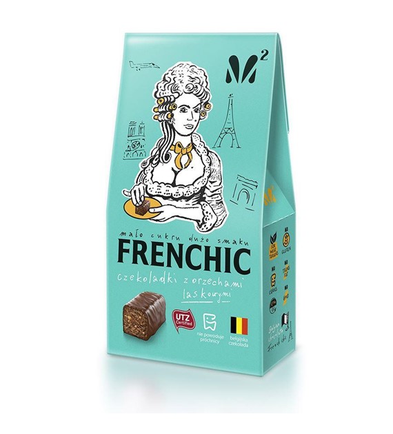 Czekoladki Frenchic orzech laskowy, 100g