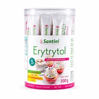 Erytrytol tuba 200g (40x5g saszetka), Santini