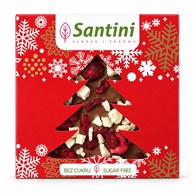 CHRISTMAS - Czekolada mleczna wiśnia jabłko, 80g