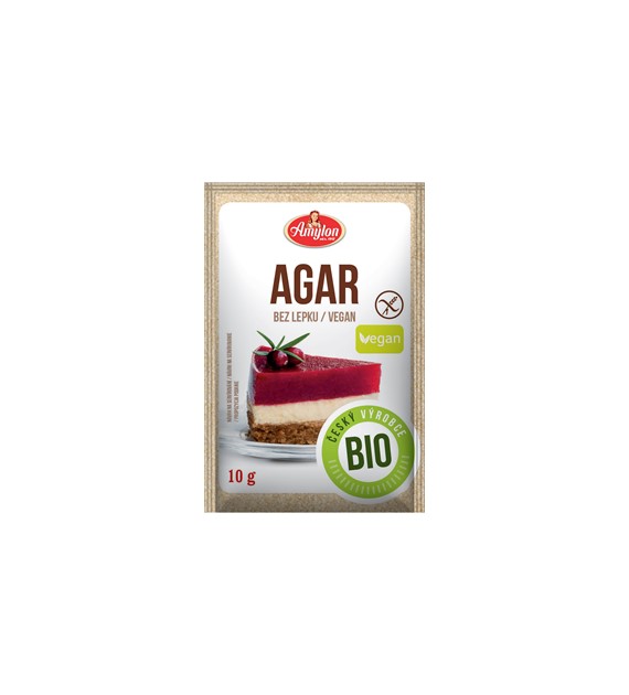 Agar Bio (zamiennik żelatyny) 10g, Amylon