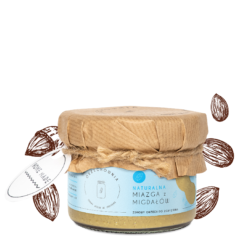 Orzechownia miazga migdałowa, 200g