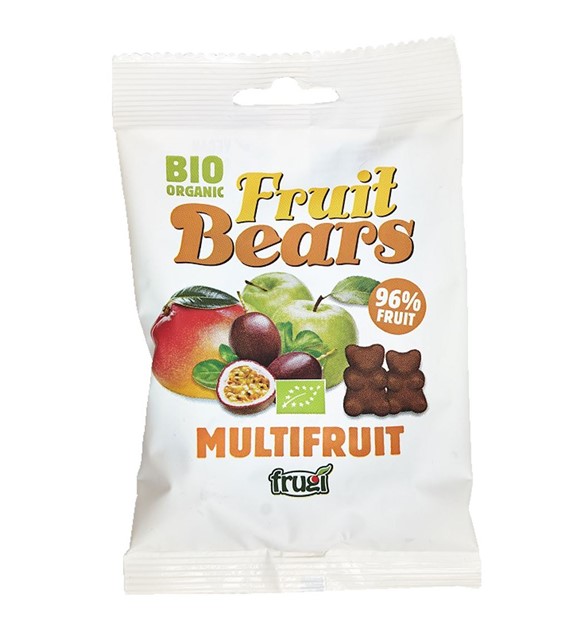 Fruit Bears  Wieloowocowe 50g, Bio Organic